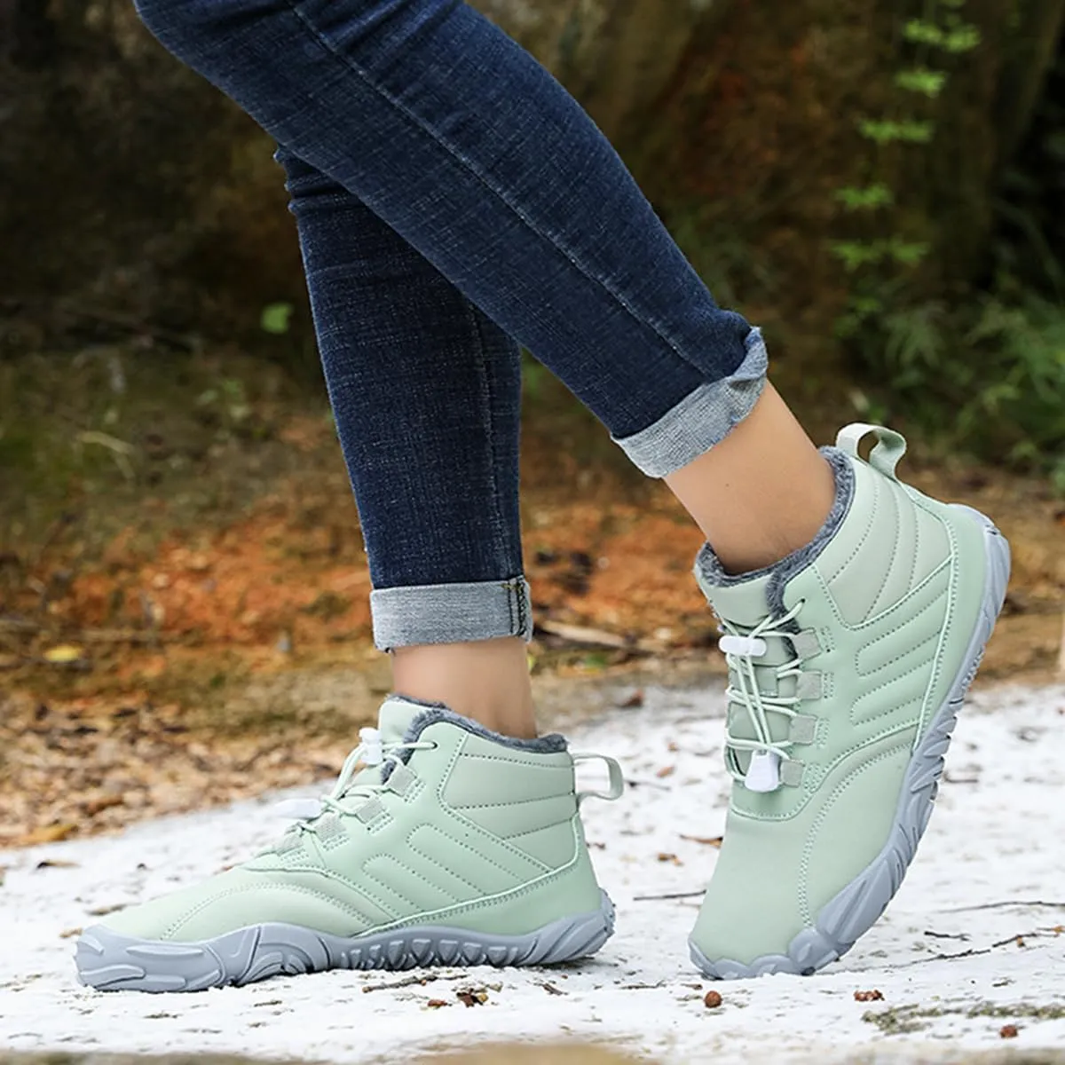 Hiking Shoes Mens Waterproof Mountain Trekking Shoes Women Walking Shoes Outdoor Winter Boots Snow Boots