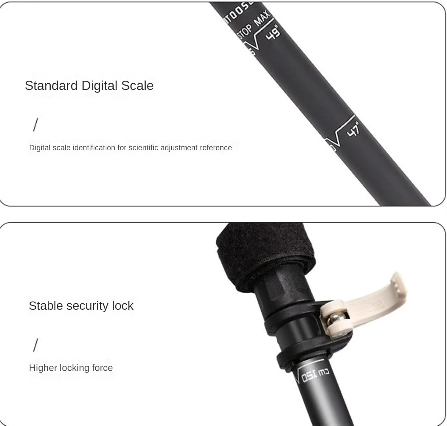 Hiking Trekking Poles Folding Trekking Poles Adjustable Hiking Poles Carbon Fiber Walking Poles Sticks for Camping Hiking Sticks for Trekking
