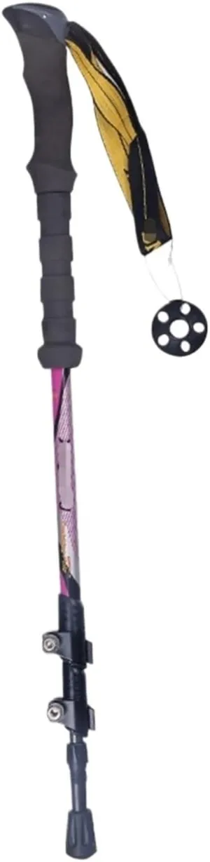 Hiking Trekking Poles Ultralight Walking Trekking Poles with Antishock and Quick Lock System Telescopic for Hiking Hiking Sticks for Trekking
