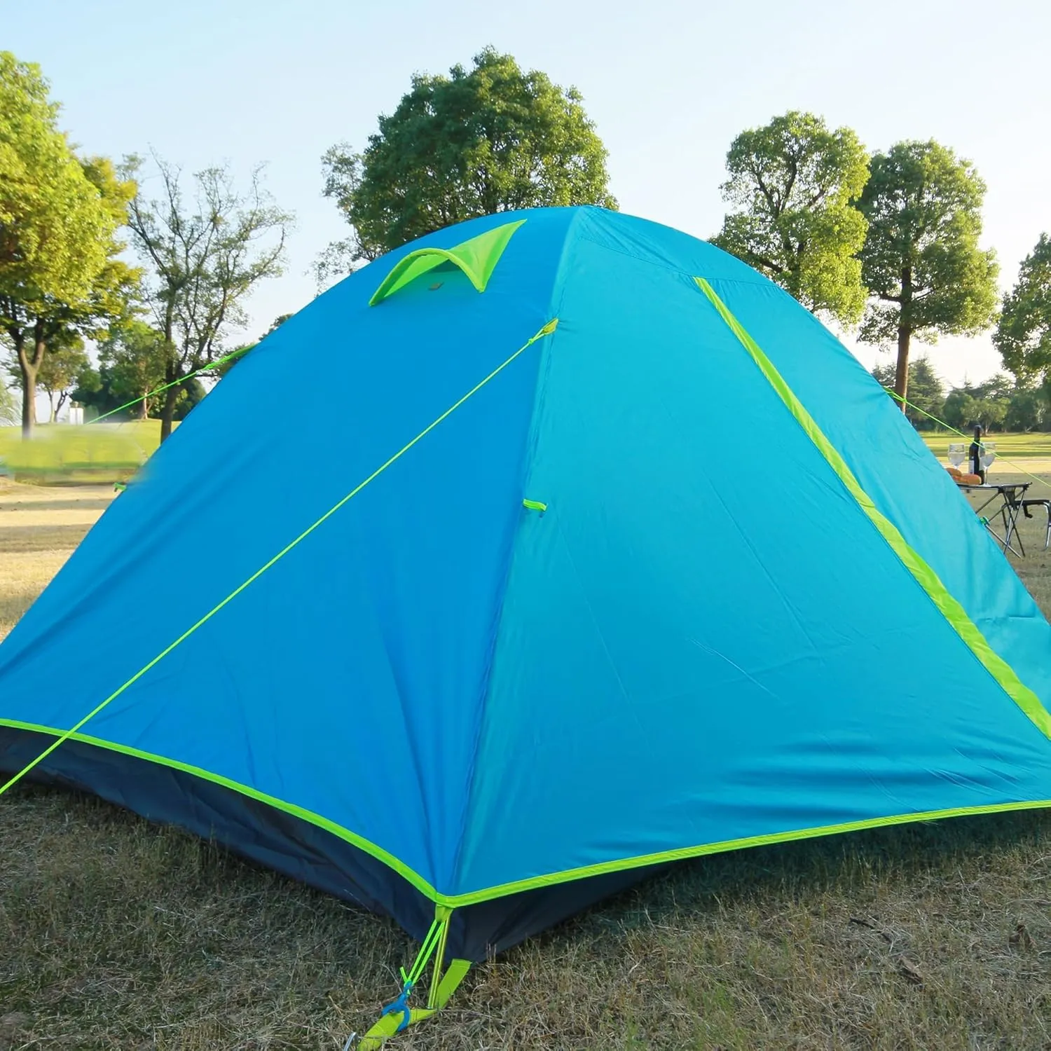 Himalaya 3 Person Camping Tent, Backpacking Tent Waterproof Windproof Lightweight Portable Easy Setup Double Layer for Outdoor Camping Hiking Mountaineering Travel