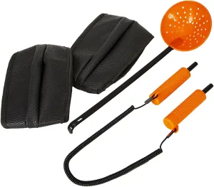 Ice Fishing Equipment Set Ice Fishing Safety Kit Ice Fishing Equipment Set Ice Picks Ice Fishing Spoon Knee Pads Combination for Ice Fishing