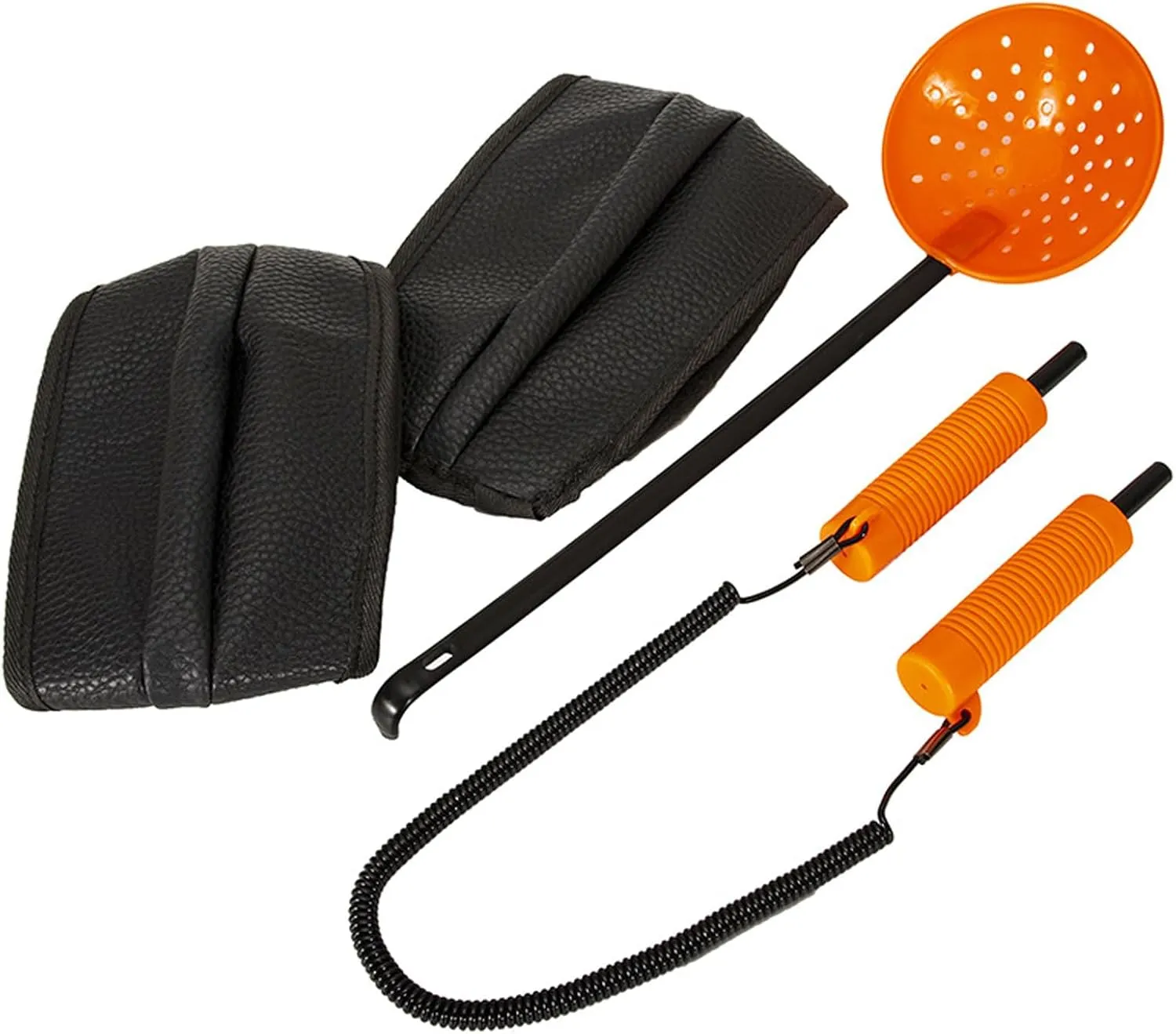 Ice Fishing Equipment Set Ice Fishing Safety Kit Ice Fishing Equipment Set Ice Picks Ice Fishing Spoon Knee Pads Combination for Ice Fishing