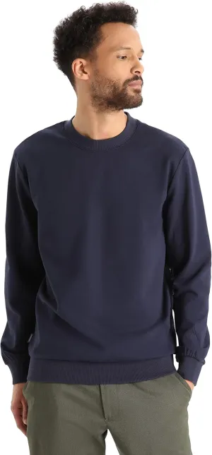 Icebreaker Merino Men's Central Long Sleeve Casual Wool Lounge Sweatshirt