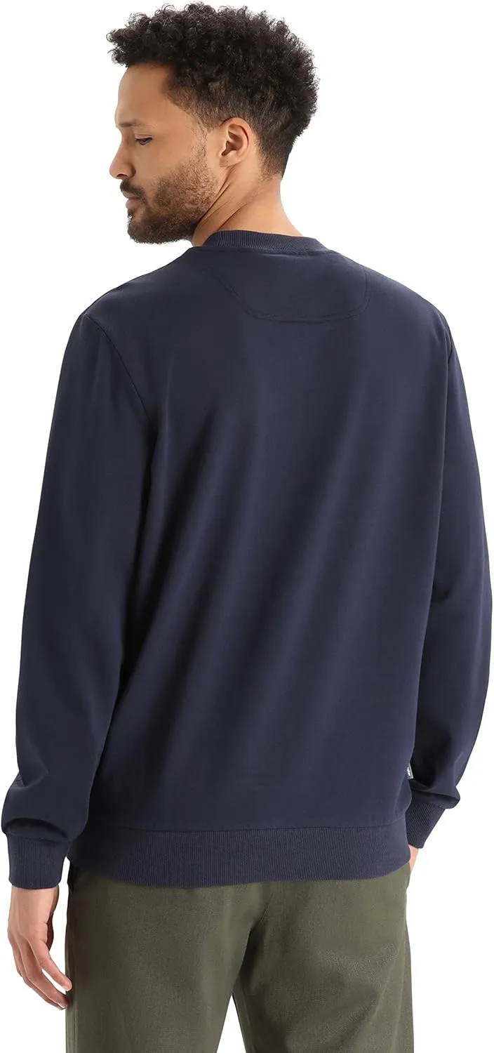 Icebreaker Merino Men's Central Long Sleeve Casual Wool Lounge Sweatshirt