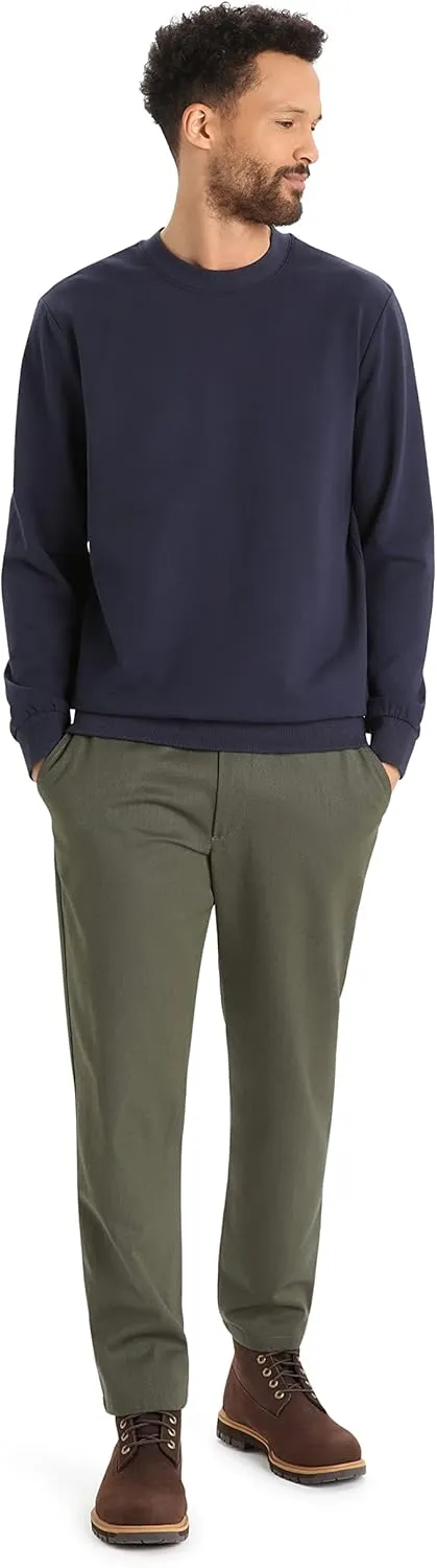 Icebreaker Merino Men's Central Long Sleeve Casual Wool Lounge Sweatshirt