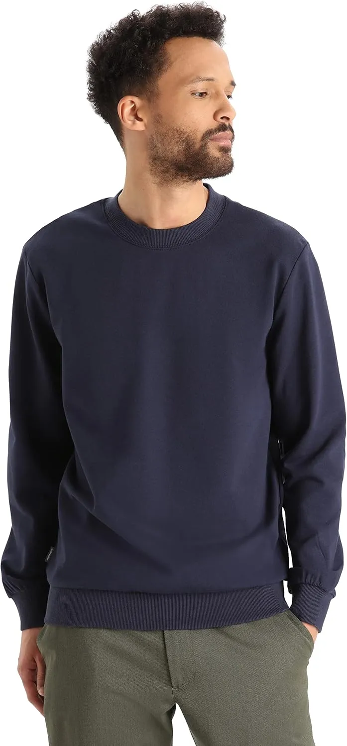 Icebreaker Merino Men's Central Long Sleeve Casual Wool Lounge Sweatshirt