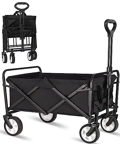 iHomey Collapsible Wagon, Black