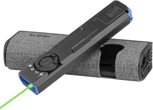 IMALENT GR35 EDC Flat Flashlight with Green Light, UV and White LED Combo, 2800 Lumens Type-C Rechargeable Portable Pocket Lights Perfect for Checking, Working (GR35 Green with Charging Case)