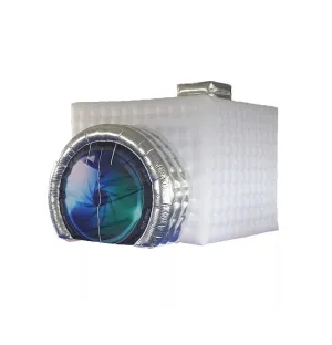 Inflatable LED Photo Booth Tent with Built-in Fan & Lighting