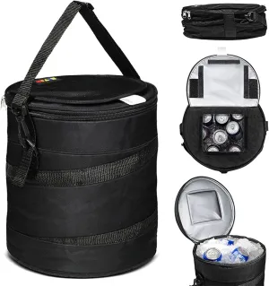Insulated Cart Cooler Bag Foldable Cart Cooler Pouch for Outdoor Travel Hiking