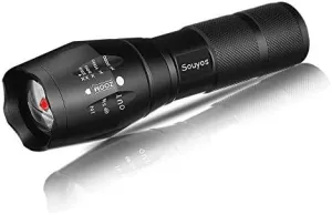 IR Illuminator LED 850nm Infrared Flashlight, Adjustable Focus Night Vision Torch Light for Hunting Varmint Coyote Hog Fox