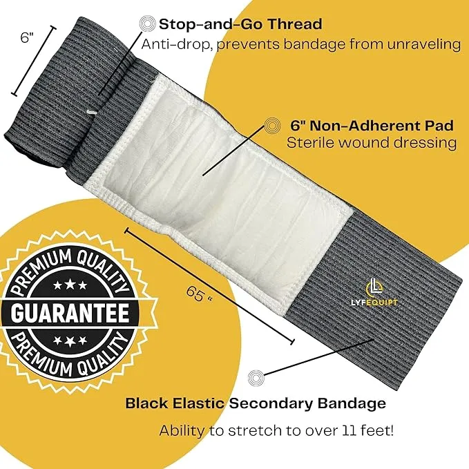 Israeli Bandages 6 Inch 2 Pack