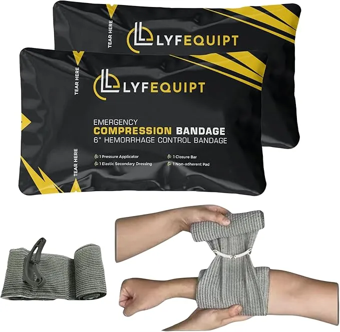 Israeli Bandages 6 Inch 2 Pack