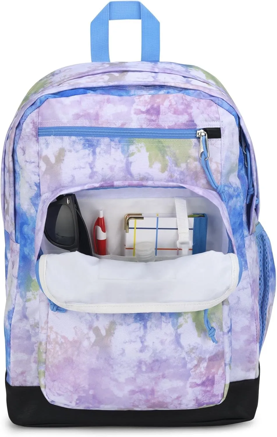 JanSport Cool Backpack with 15-inch Laptop Sleeve, Large Computer Bag Rucksack with 2 Compartments, Ergonomic Straps, Batik Wash