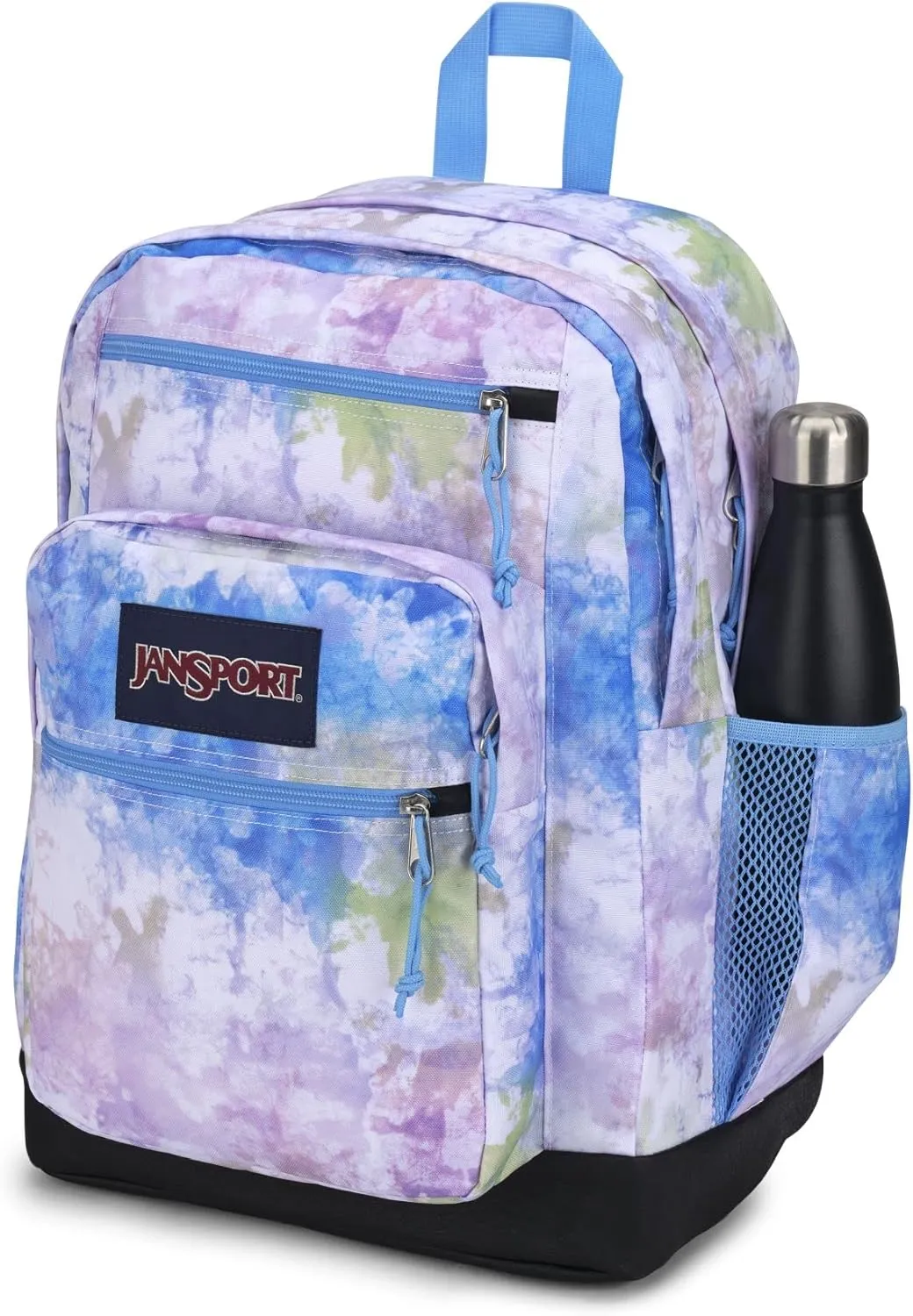 JanSport Cool Backpack with 15-inch Laptop Sleeve, Large Computer Bag Rucksack with 2 Compartments, Ergonomic Straps, Batik Wash