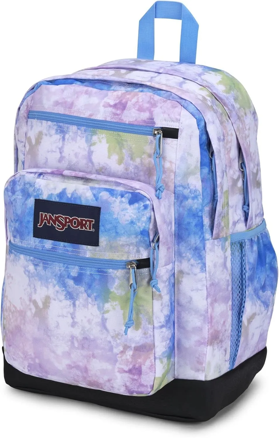 JanSport Cool Backpack with 15-inch Laptop Sleeve, Large Computer Bag Rucksack with 2 Compartments, Ergonomic Straps, Batik Wash