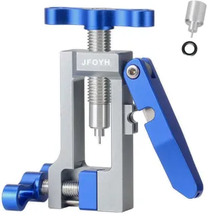 JFOYH 2IN1 Bike Tools Bicycle Hydraulic Disc Brake Needle Driver Insertion and Mineral Hose Cutting Tools Compatible with BH90/BH59/Avid/MAGURA/Banjo, 6061 Aluminum Alloy