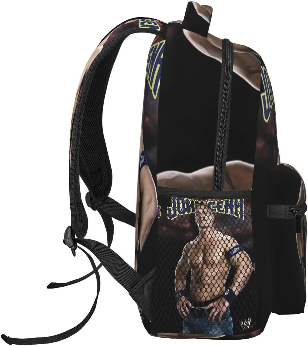 John Wrestler Cena Backpack Adults Bag Casual Backpack Hiking DaypackOne Size