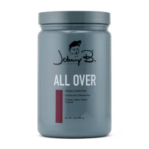 JOHNNY B. Professional All Over Hair Shampoo and Body Wash 32 oz.