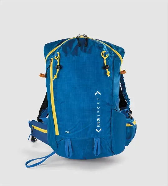 K&B - Approach Touring Ski Backpack - Made of Ripstop with PVC finish