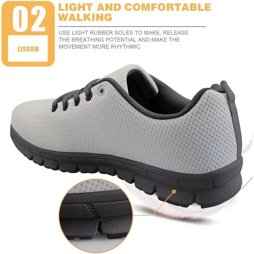 KEIAHUAN Non Slip Hiking Running Shoes Athletic Outdoor Walking Trekking Sneaker Comfort Skin-Friendly Fashion Tennis Shoes
