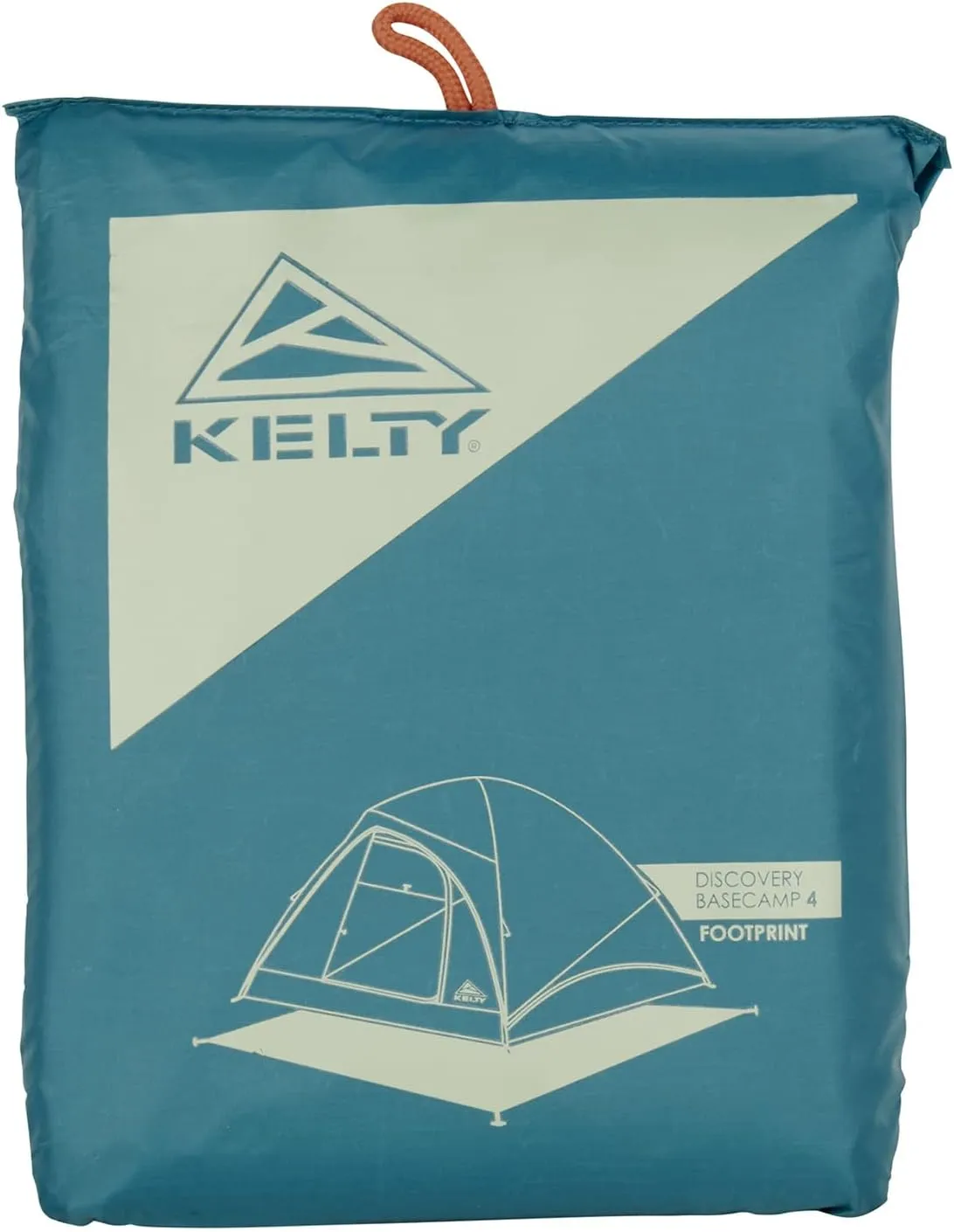 Kelty Discovery Basecamp 4 Person Tent Footprint (FP Only) Protects Tent Floor from Wear and Tear