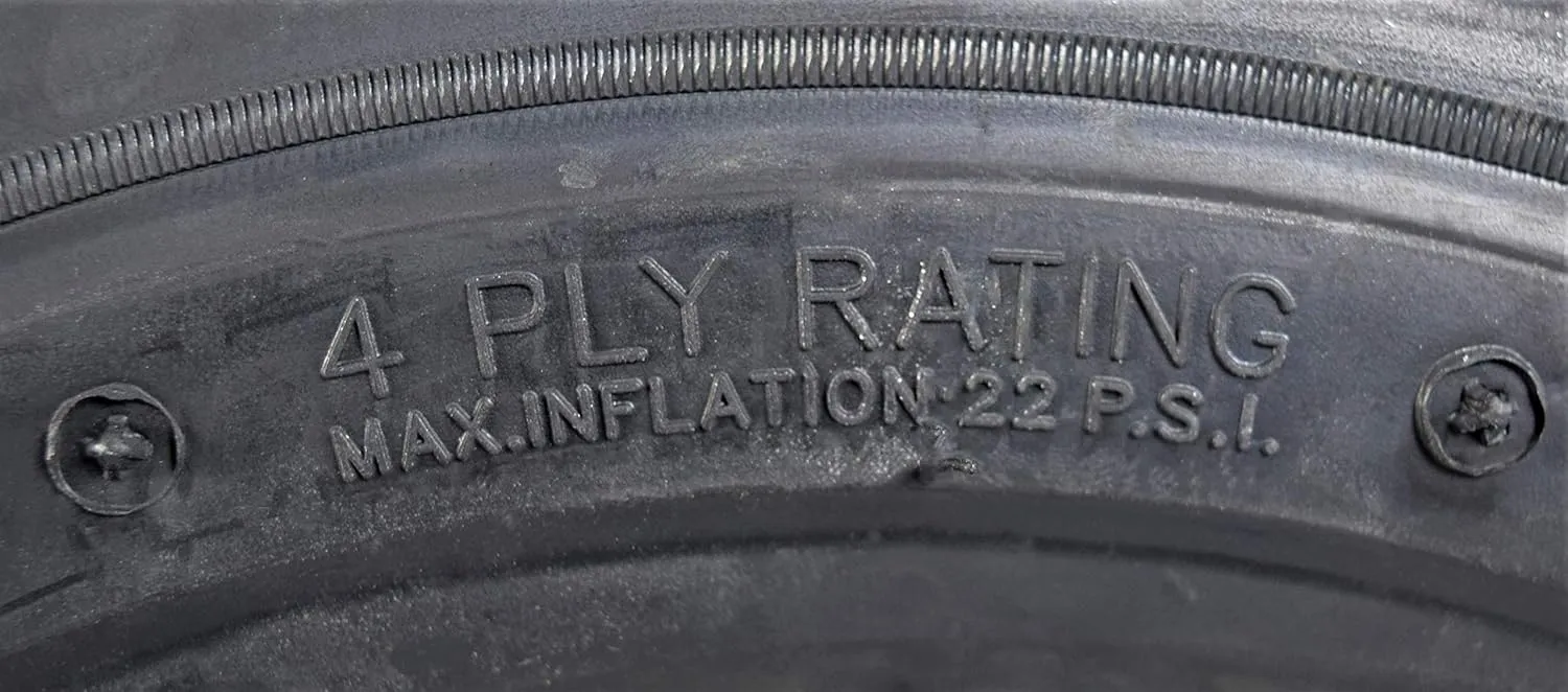Kenda Hole-N-1 18x8.5x8 Replacement Golf Cart Tires with Kenda Keychain (4 Pack)