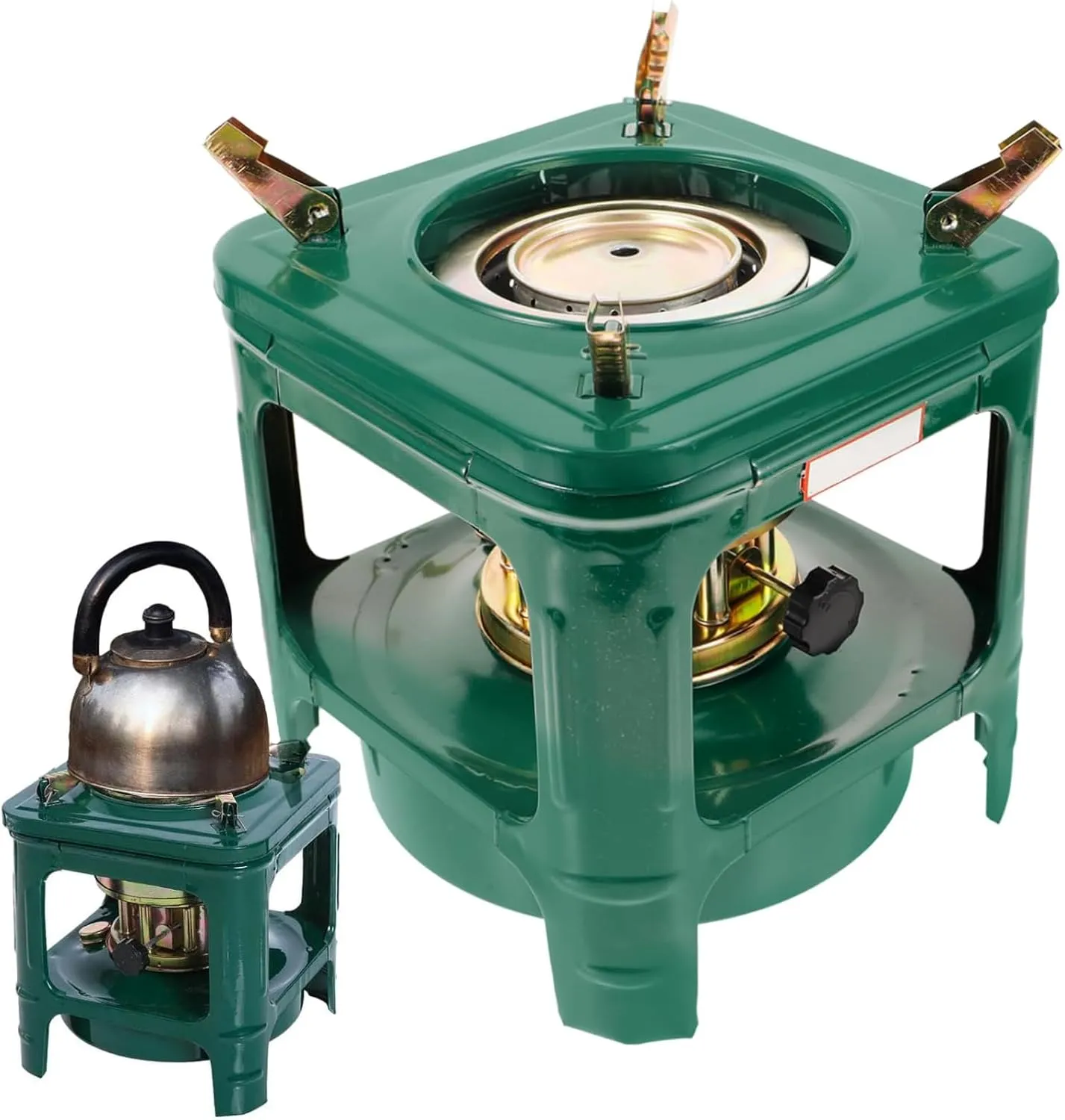Kerosene Stove, Portable Multi-Fuel Camping Cooker with 8 Wicks – Compatible with Kerosene, Diesel, Alcohol – for Outdoor Cooking, Heating, Boiling – Home & Camping Use