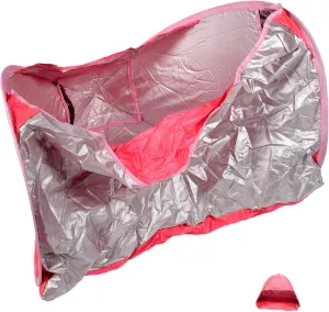 KESYOO Foldable Camping Tent Portable Canopy Tarp Popup Tents Beach Tent Large Sun Travel Hiking Instant Tent Outdoor Shelter Sand Automatic Camping Tent Camping Tent for Picnic Polyester