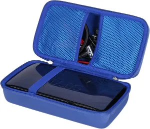 khanka Hard Travel Case Replacement for Halo Bolt 58830/57720 / Air 58830 / ACDC Max 55500 mWh Portable Emergency Power Kit, Portable Phone Laptop Charger, Case Only (Blue)