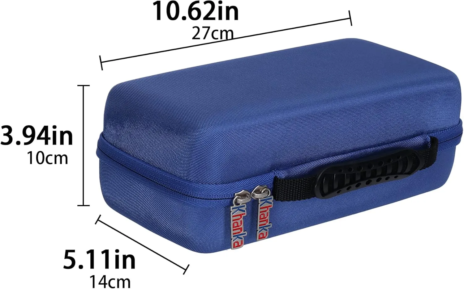 khanka Hard Travel Case Replacement for Halo Bolt 58830/57720 / Air 58830 / ACDC Max 55500 mWh Portable Emergency Power Kit, Portable Phone Laptop Charger, Case Only (Blue)