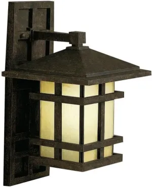 Kichler 9130AGZ Cross Creek Outdoor Wall 1-Light, Aged Bronze