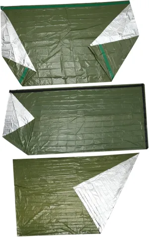 KICHOUSE Emergency Tent Electric Blanket Thermal Portable Liner Lightweight Camping Blanket Survival Kits Camping