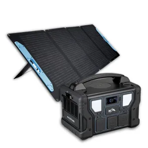 KickAss KickCharge 700 Portable Solar Generator Core Kit