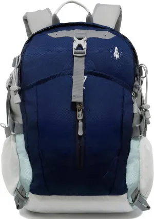 Kids 18L Early School Age Hiking Waterproof Outdoor Camping Travel Backpack, Breathable Panel & Picnic Mat(Astronaut)