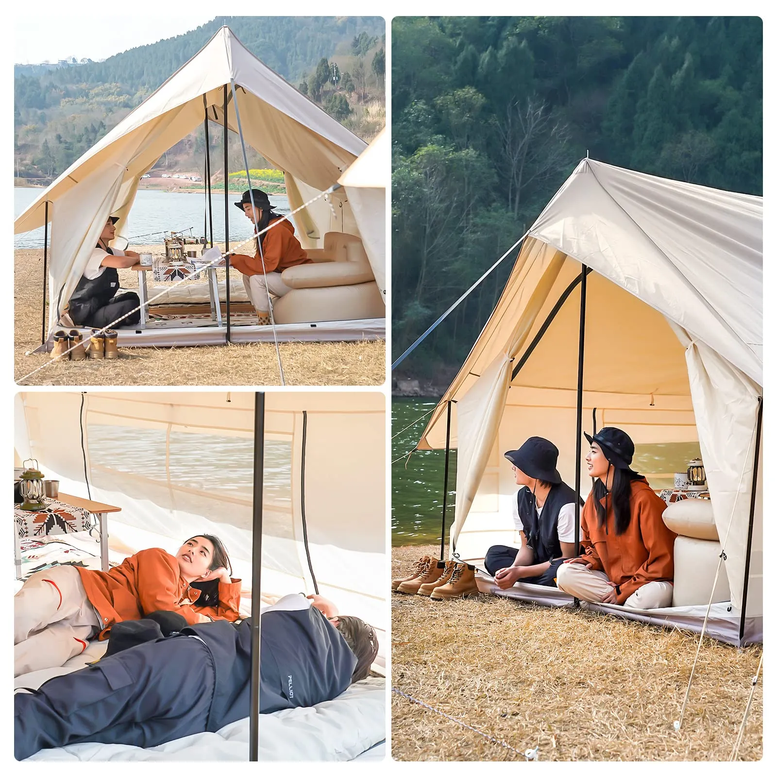 KingCamp Mountain In C2 Double-Layer House Tent