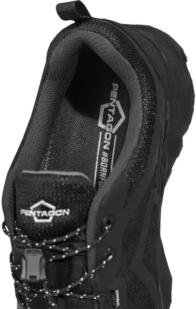 Kion 4 Inch WP Trekking Shoes Stealth Black