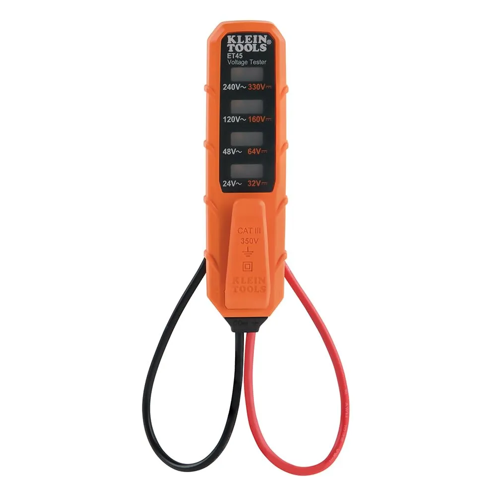 Klein Tools NCVT3PKIT Electrical Test Kit, Dual-Range Non-Contact Voltage Tester with Flashlight, AC/DC Voltage Tester