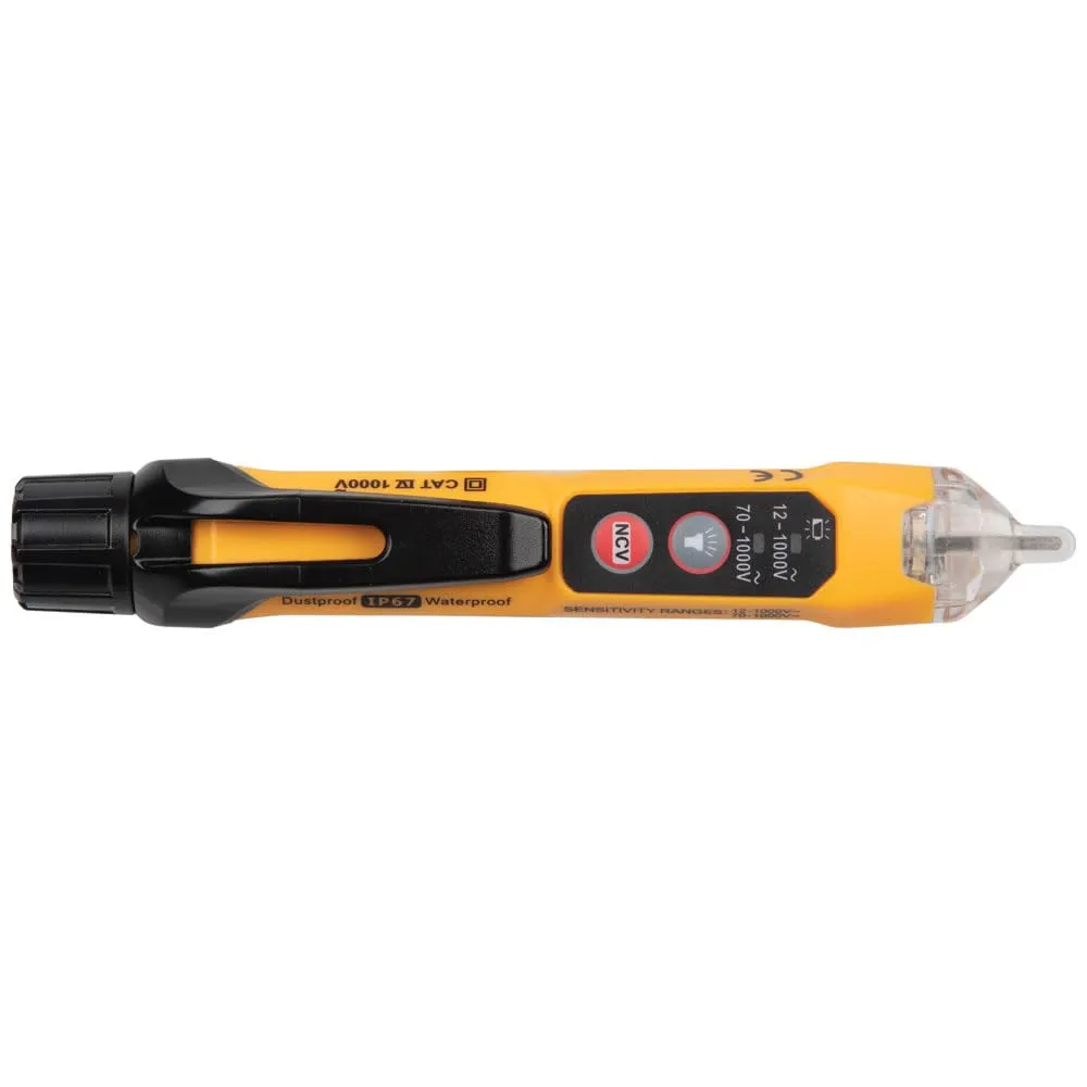 Klein Tools NCVT3PKIT Electrical Test Kit, Dual-Range Non-Contact Voltage Tester with Flashlight, AC/DC Voltage Tester