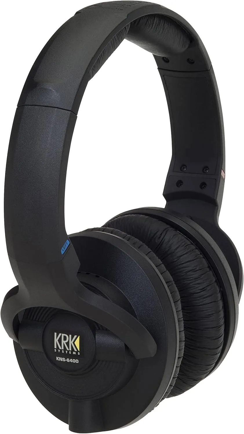 KRK KNS 6400 On-Ear Closed Back Circumaural Studio Monitor Headphones