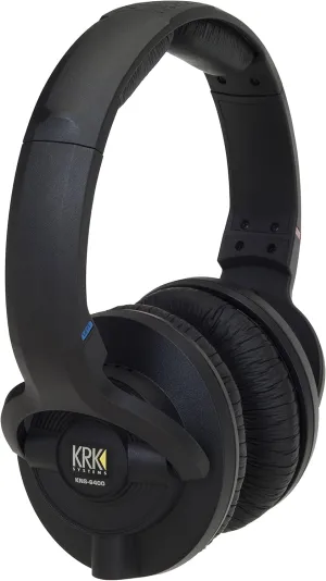 KRK KNS 6400 On-Ear Closed Back Circumaural Studio Monitor Headphones