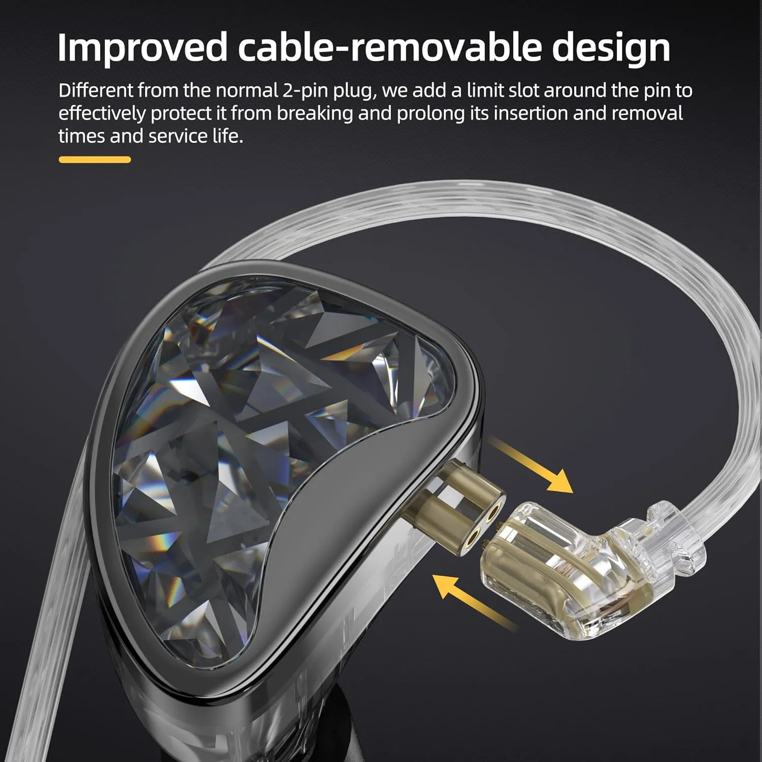 KZ AS24 IEM Earphones 24 Balanced Armature Drivers in Ear Monitor Headphones HiFi Earbuds Wired with Detachable 2Pin 0.75mm Cable for Stage Musicians Audiophile (Silver, Standard Version No Mic)