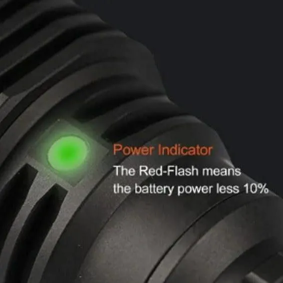 L 19 2.0 Long Range Flashlight - 2200 Lumens/1083m