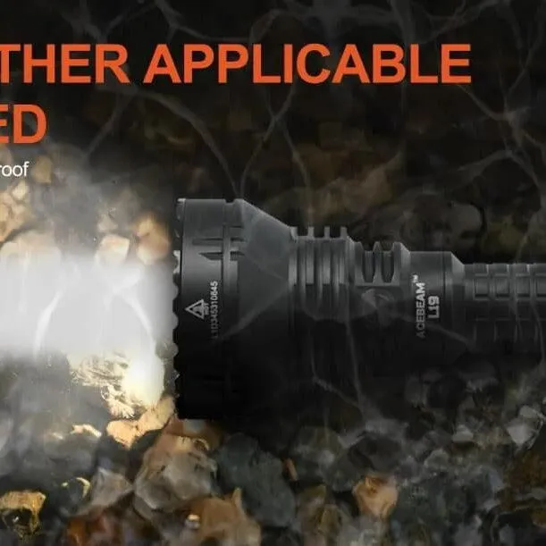 L 19 2.0 Long Range Flashlight - 2200 Lumens/1083m