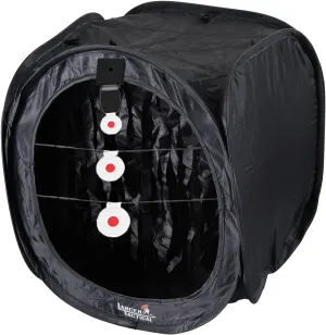 Lancer Tactical Portable Airsoft Target Tent-Black-Non Lethal BB Shooting Target
