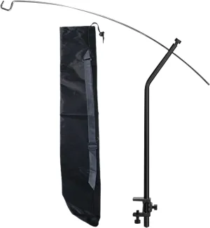 Lantern Stand - Lamp Pole, Portable Lighting Holder, Outdoor Support Rack | Extendable Hanging Post with Stable Footing, Secure Bracket for Camping, Hiking, and Picnic Tabletop Illumination