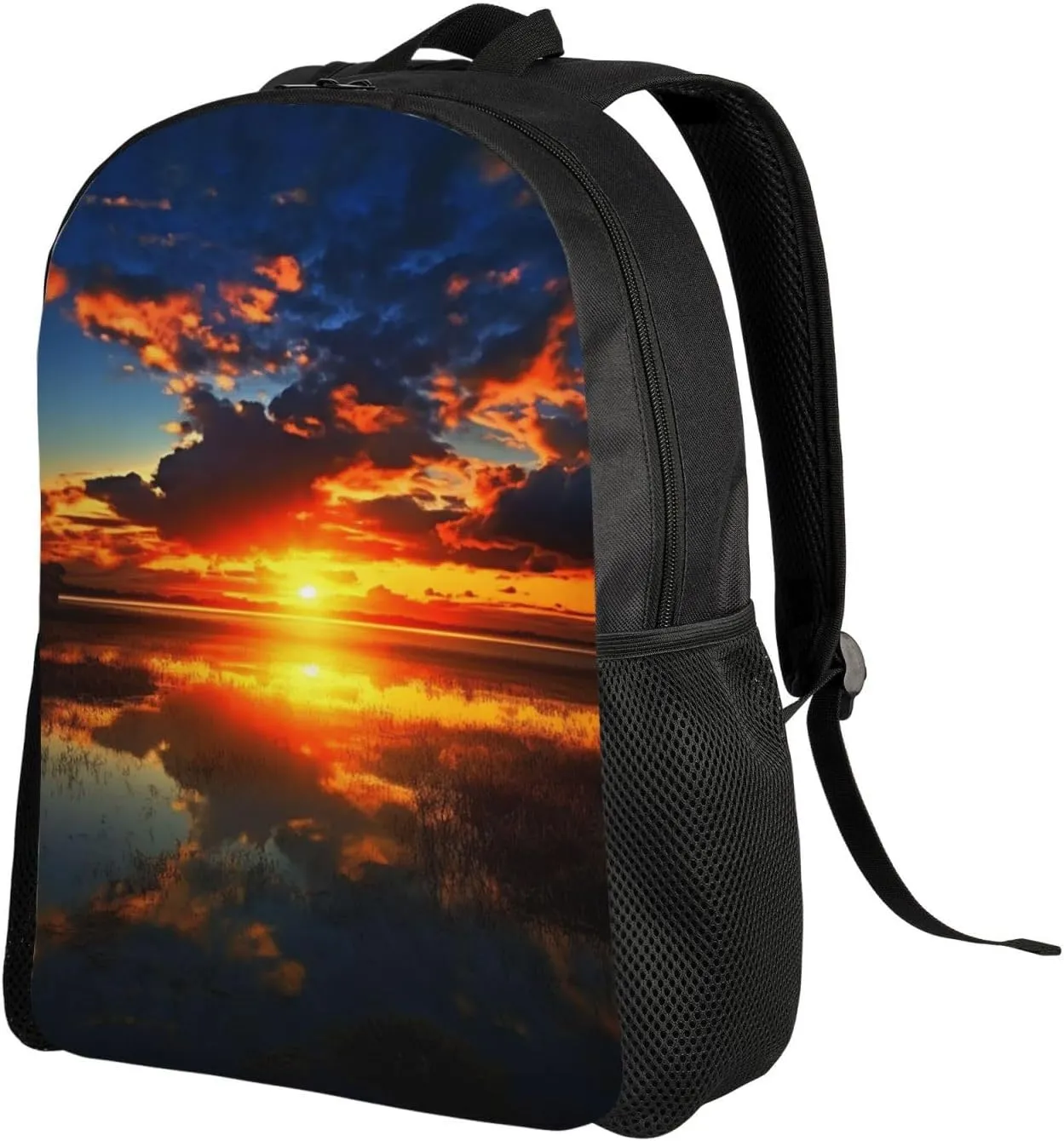 Laptop Backpack for Women Men Carry-on Backpack Sunset Daypack Lightweight Travel Shoulder Bags