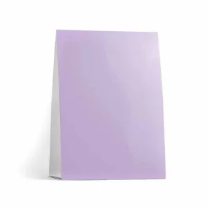 Lavender Table Tent Cards