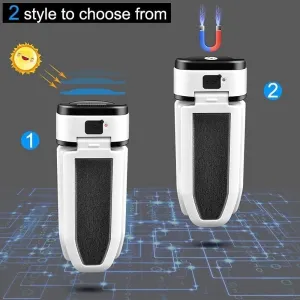 LED Camping Lanterns, Solar Rechargeable , Hurricane Lights with Magnet Base for Power Outages, Home Emergency, Camping, Hiking