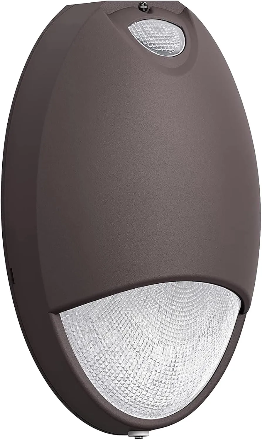 LED Emergency Light with Battery Backup and Photocell Sensor, Waterproof Self Test Diagnostics Commercial LED Outdoor Wall Emergency Light Fixtures, Aluminum Housing 12W 120-277VAC UL Listed (1-Pack)
